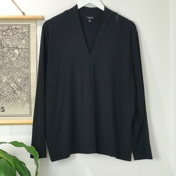 Talbots V-Neck Rayon Jersey Top - Picture 1 of 8